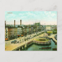 Antigua postal - Hamburgo, Alemania