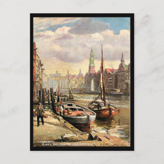 Antigua postal - Hamburgo, Alemania