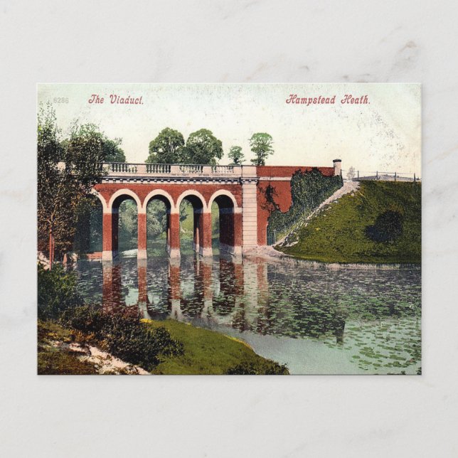 Antigua postal - Hampstead Heath, Londres (Anverso)