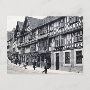 Antigua postal - Hotel Unicorn, Shrewsbury