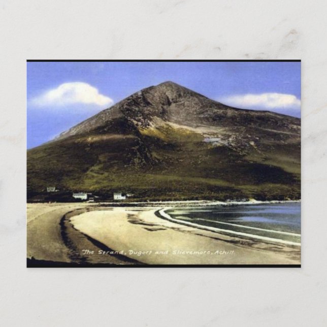 Antigua postal - Isla de Achill, Co Mayo, Irlanda (Anverso)