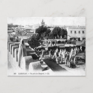 Antigua postal - Kairouan, Túnez