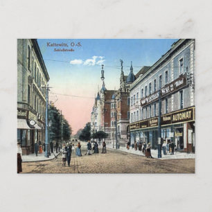 Antigua postal - Katowice, Polonia