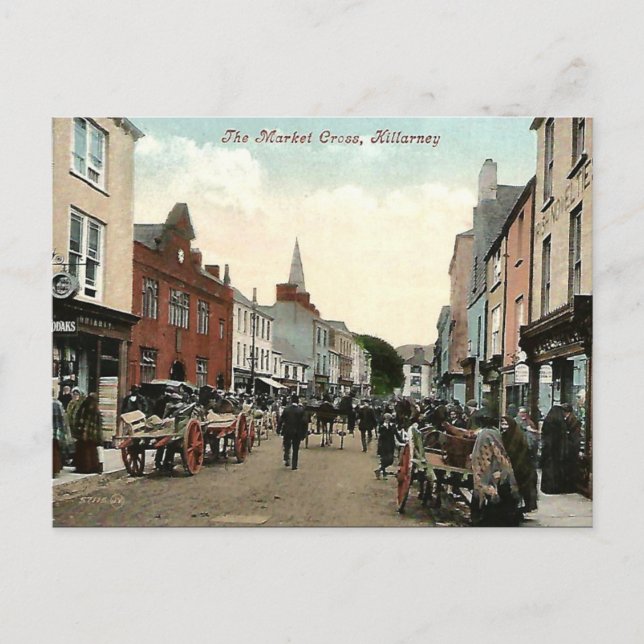 Antigua postal - Killarney, Co Kerry, Irlanda (Anverso)
