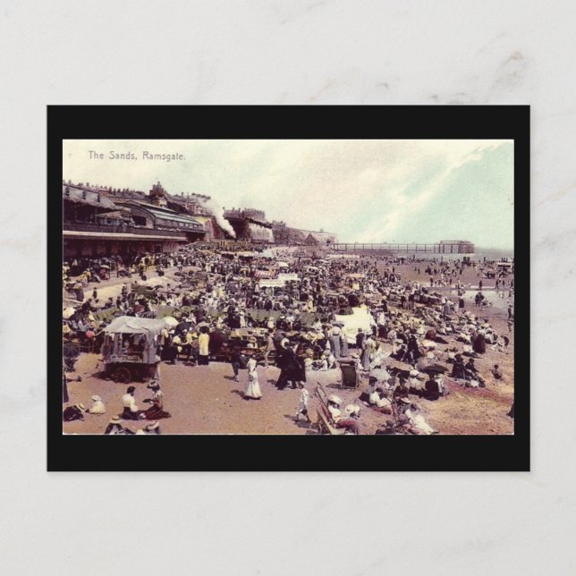 Antigua postal - Las Arenas, Ramsgate, Kent (Anverso)