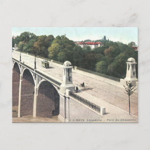 Antigua postal - Lausana, Suiza