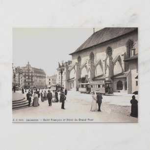 Antigua postal - Lausana, Suiza