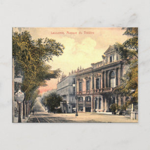 Antigua postal - Lausana, Suiza
