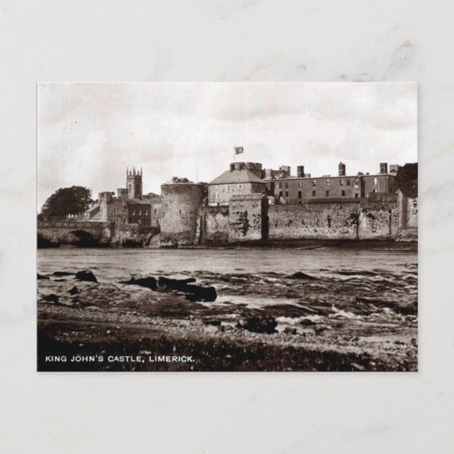 Antigua postal - Limerick, Irlanda (Anverso)
