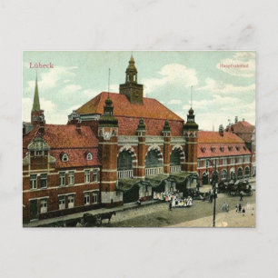 Antigua postal - Lübeck, Alemania