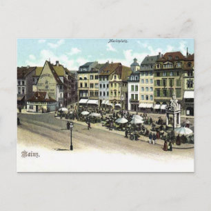 Antigua postal - Mainz, Alemania