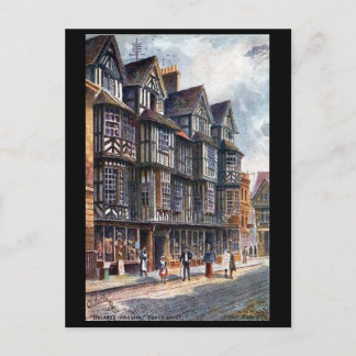 Antigua postal - Mansión de Irlanda, Shrewsbury