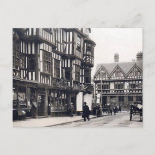 Antigua postal - Mansión de Irlanda, Shrewsbury