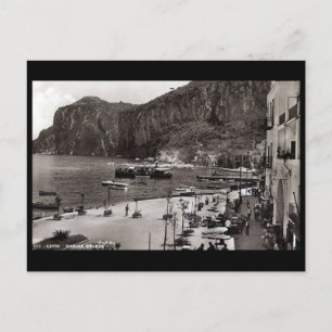 Antigua postal - Marina Grande, Capri, Italia