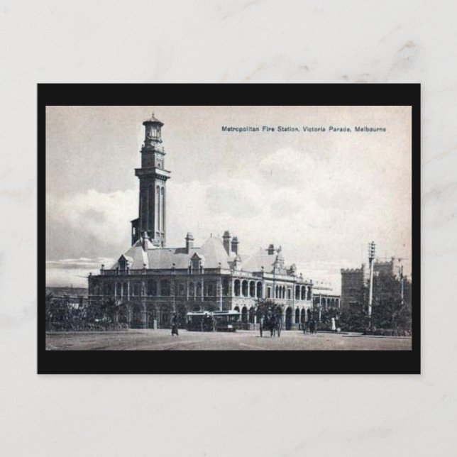 Antigua postal - Melbourne, Australia (Anverso)