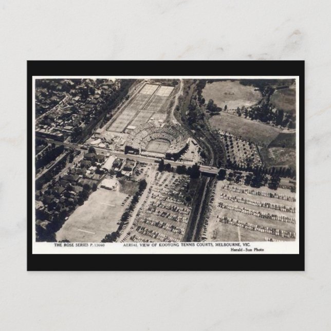 Antigua postal - Melbourne, Australia (Anverso)