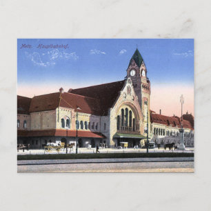 Antigua postal - Metz, Francia