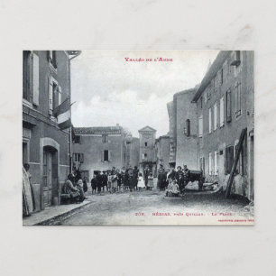 Antigua postal - Nébias, Aude, Francia