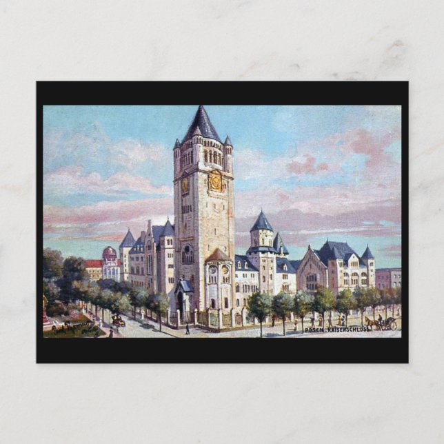 Antigua postal - Poznan, Polonia (Anverso)