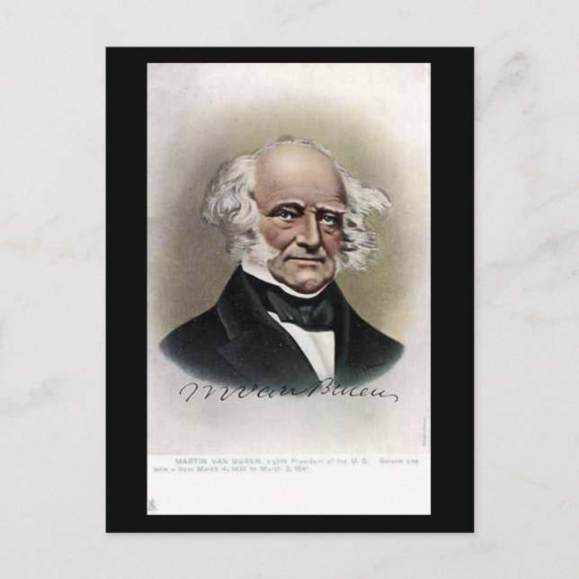 Antigua postal - Presidente de los Estados Unidos  (Anverso)