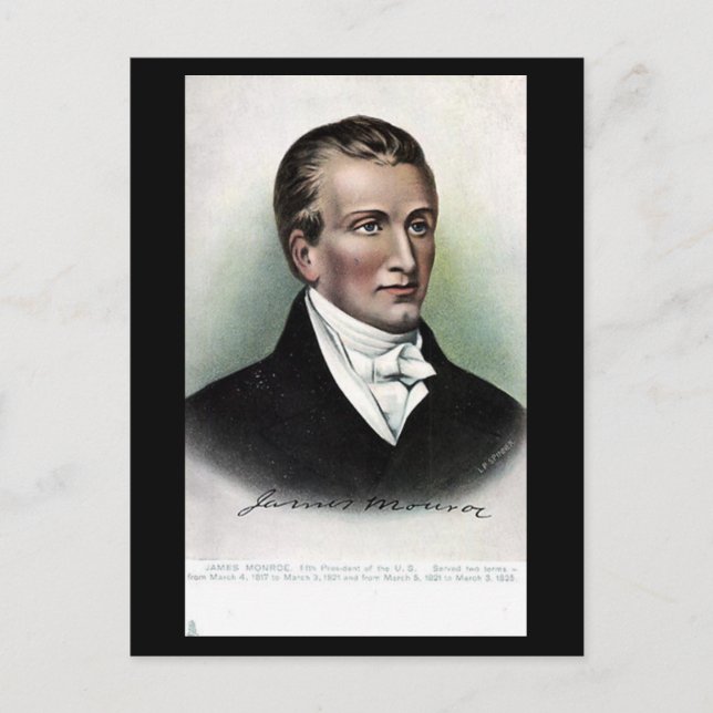 Antigua postal - Presidente de los Estados Unidos  (Anverso)