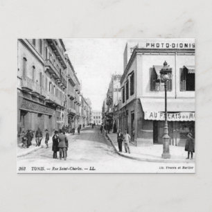 Antigua postal - Rue Saint-Charles, Túnez