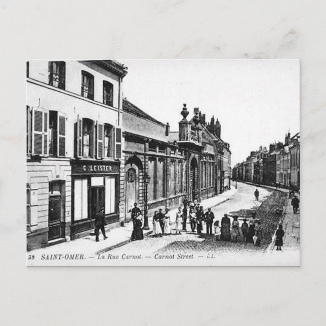 Antigua postal - Saint-Omer, Pas-de-Calais, Franci (Anverso)