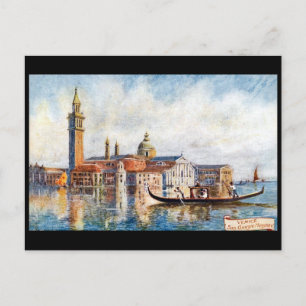 Antigua postal - San Giorgio Maggiore, Venecia