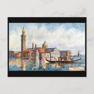 Antigua postal - San Giorgio Maggiore, Venecia