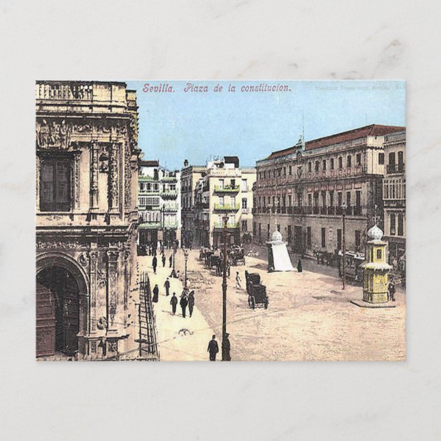 Antigua postal - Sevilla. España (Anverso)
