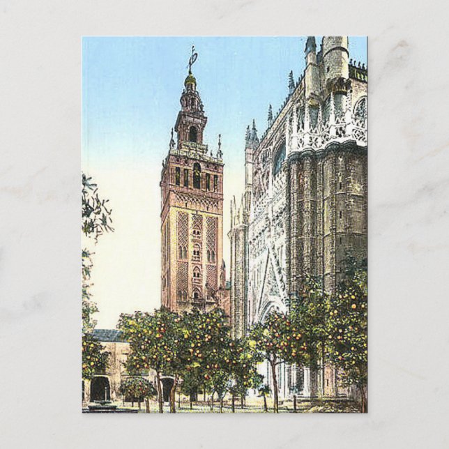 Antigua postal - Sevilla, España (Anverso)