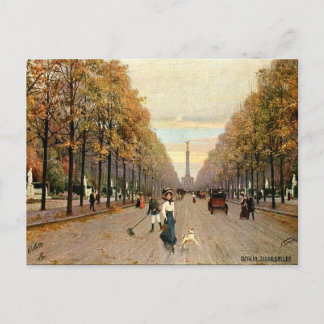 Antigua postal - Siegesallee, Berlín