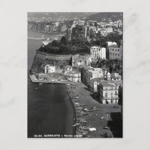 Antigua postal - Sorrento, Italia