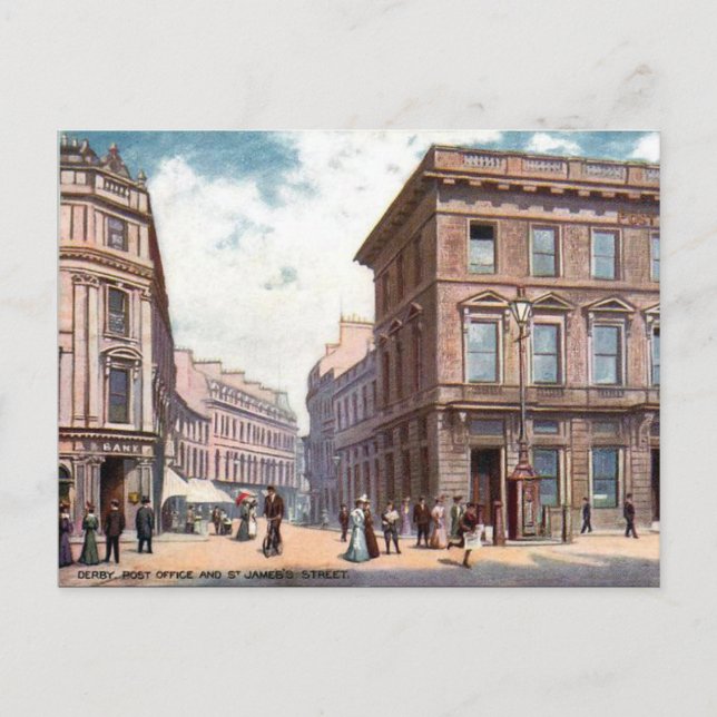 Antigua postal - St. James, Derby (Anverso)