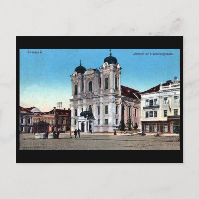 Antigua postal - Timisoara, Rumania (Anverso)