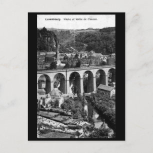 Antigua postal - Vallee de Clausen, Luxemburgo