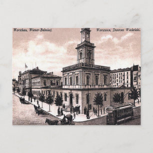 Antigua postal - Varsovia, Polonia