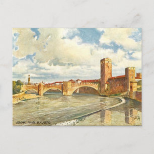 Antigua postal - Verona, Italia