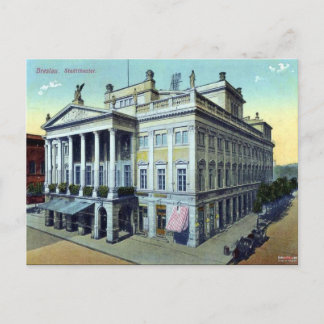 Antigua postal - Wroclaw, Polonia