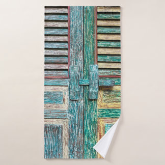 antigua puerta de madera de época