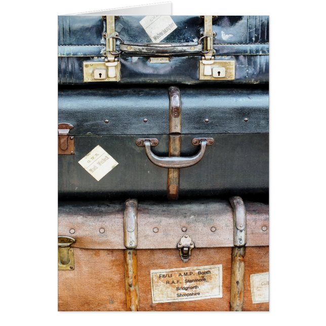 ANTIGUA tarjeta de saludos INGLATERRA (Frente)