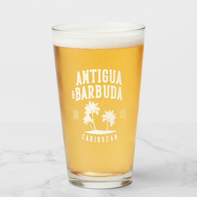 Antigua y Barbuda Palma del Caribe (Anverso (lleno))