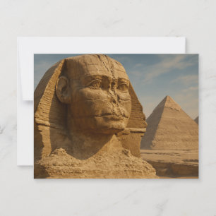 Antiguas Esfinges Pirámides Mistique Arte Postales