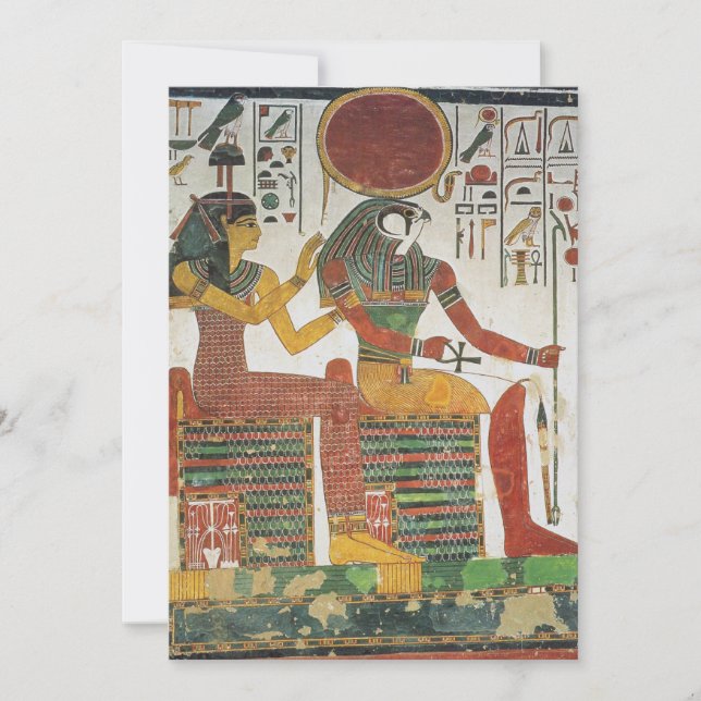 Antiguas invitaciones egipcias al Horus (Anverso)