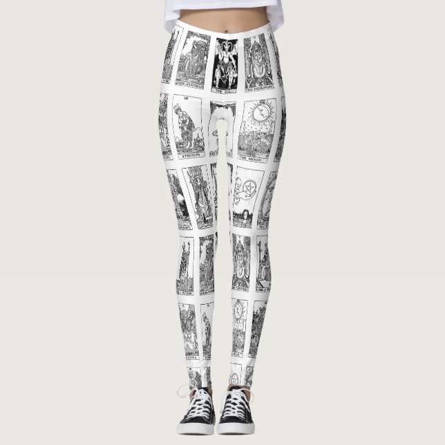 antiguas leggings de tarot (Anverso)
