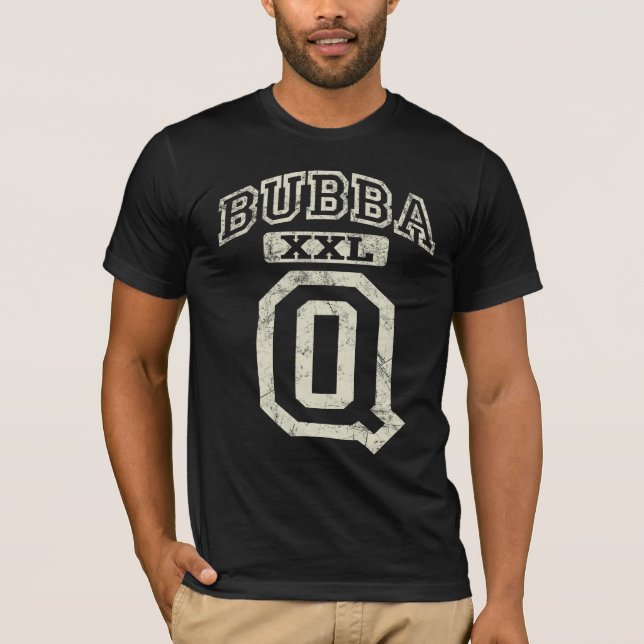 Antigüedad de la camiseta de Bubba Q (Anverso)