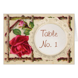 Antigüedad victoriana antigua rosa rústica