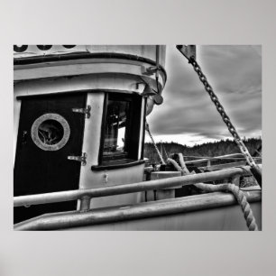 Antiguo barco pesquero Forecabin - Impresiones Bel