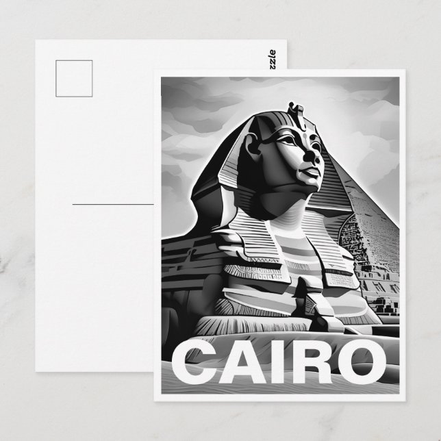 Antiguo Egipto postal (Anverso / Reverso)