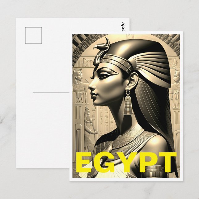 Antiguo Egipto postal (Anverso / Reverso)